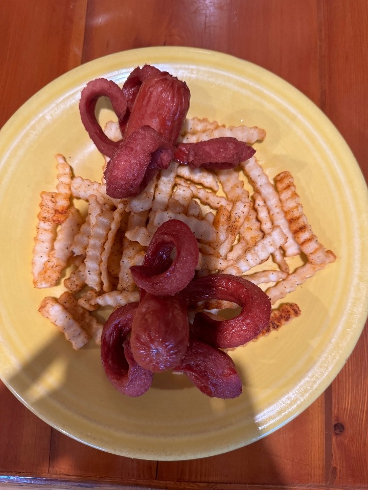 Kids Octopus Hotdog and Fries