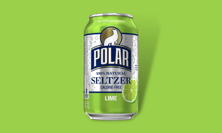 Polar Sparkling Water Lime - 12oz