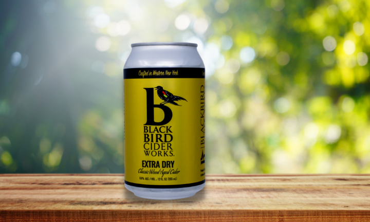 Blackbird Extra Dry Wood Aged Cider - 12oz