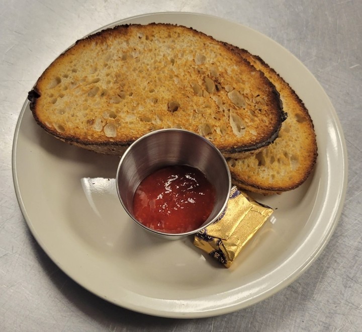 Side - Toast with Jam