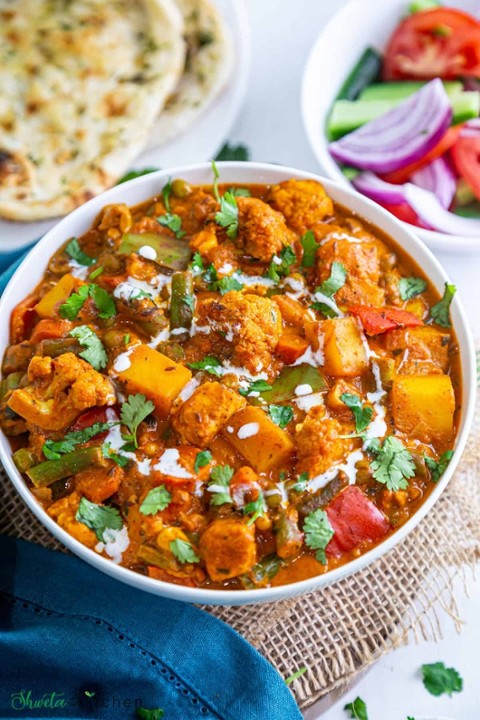 Vegetable Chilli Masala (Vegan)