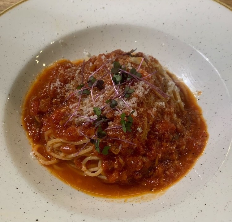 Spaghetti (No Meatballs or Burrata)