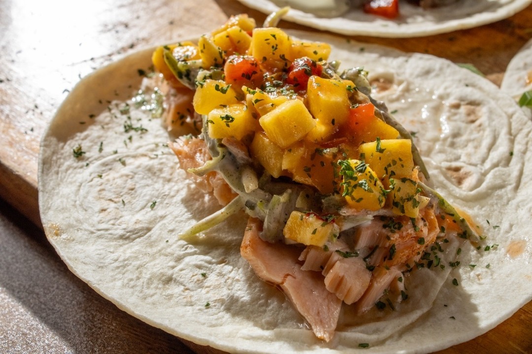 Salmon Tacos