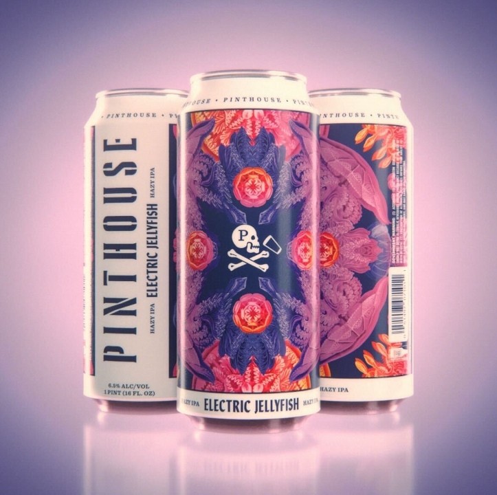 Electric Jellyfish 4-pack cans