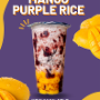 Mango Purple Rice Smoothie