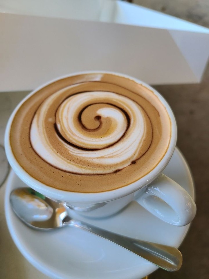 Caramel Coconut Mocha Latte