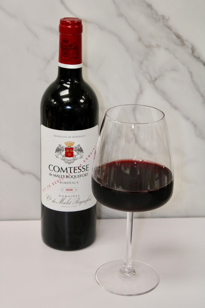 Bottle Ch. Cometesse "Red Blend". Bordeaux, FR
