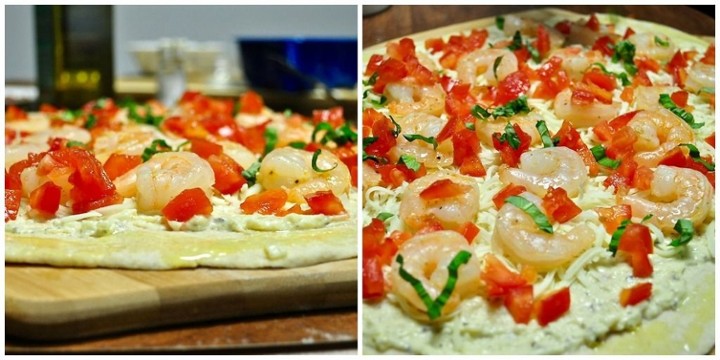Shrimp Venezia Pizza