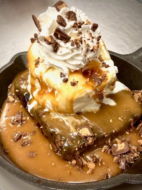 Buckeye Brownie Sundae