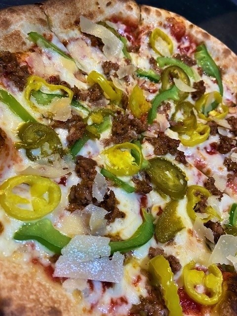 Sausage & Pepper Pizza