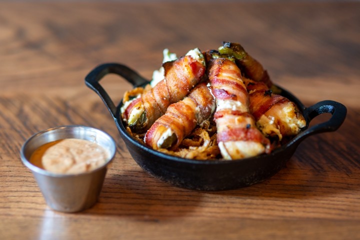 Bacon Wrapped Jalapeños App