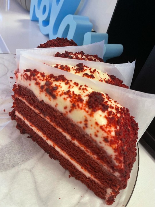 FLAMING RED CAKE