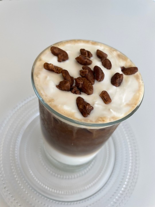 HOT VIENNA LATTE (CONTAINS NUTS)