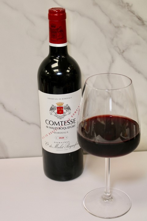 Bottle Ch. Cometesse "Red Blend". Bordeaux, FR