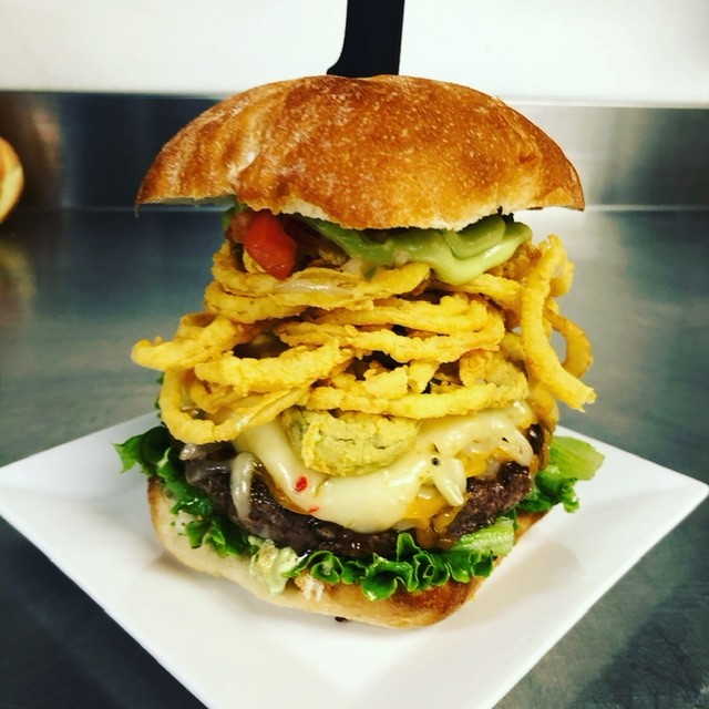 Steak Fajita Burger