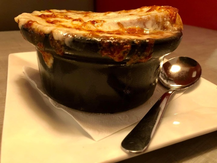 Crock of French Onion Soup