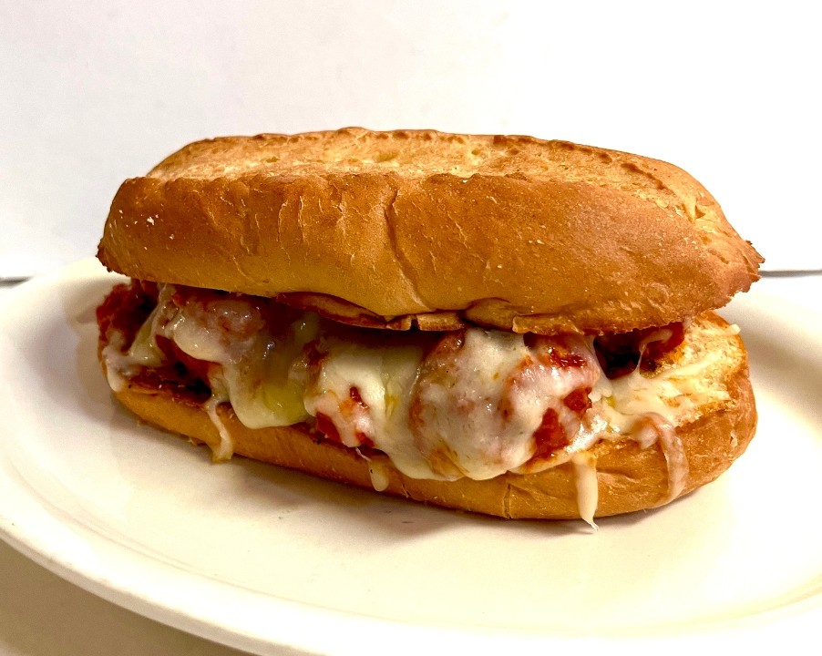 Meatball Sandwich w/ Cheese