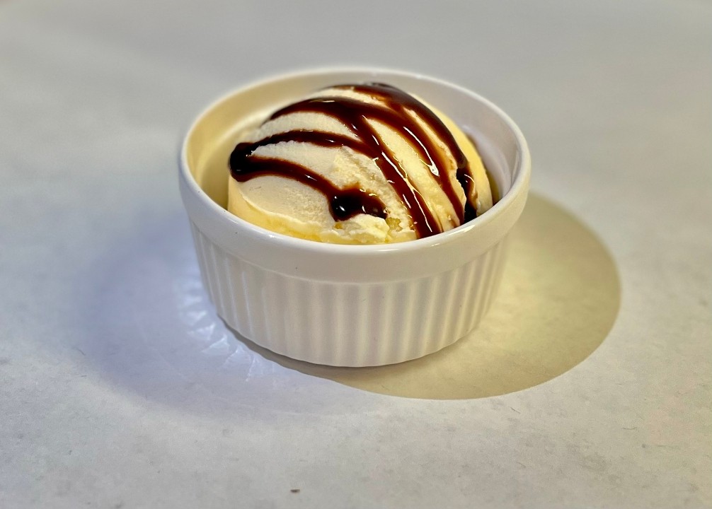 Vanilla Ice Cream Chocolate Syrup