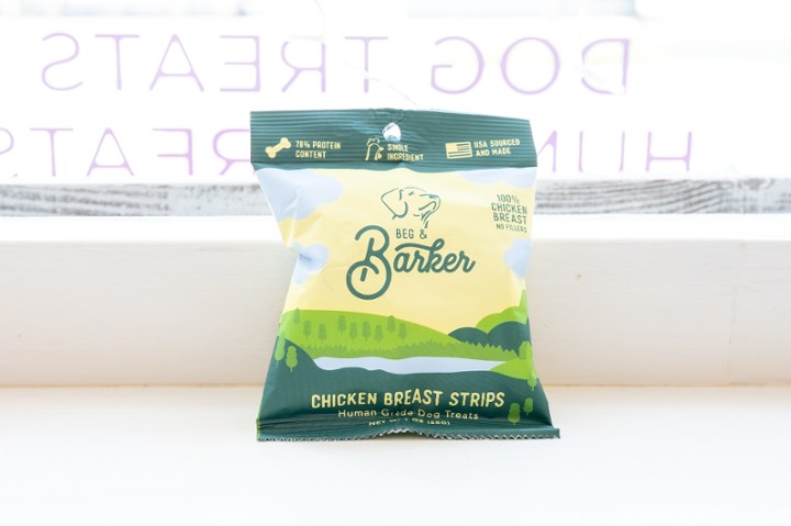 Beg & Barker- 1oz. Whole Chicken Tips Dog Treats