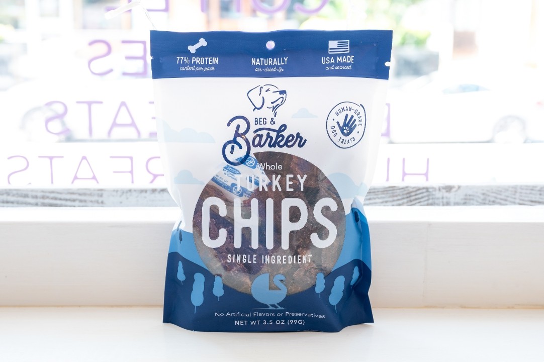 Beg & Barker Chips! Dog Treats (3.5oz)