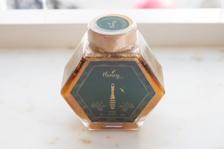 Pine Honey Jar