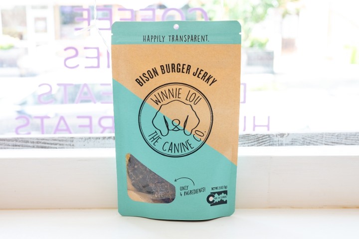 Winnie Lou- The Canine Co. - Bison Burger Jerky