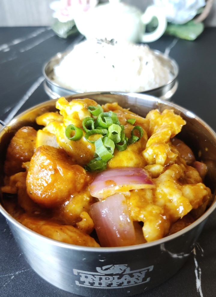 Curry Chicken Rice Bowl 咖喱鸡饭