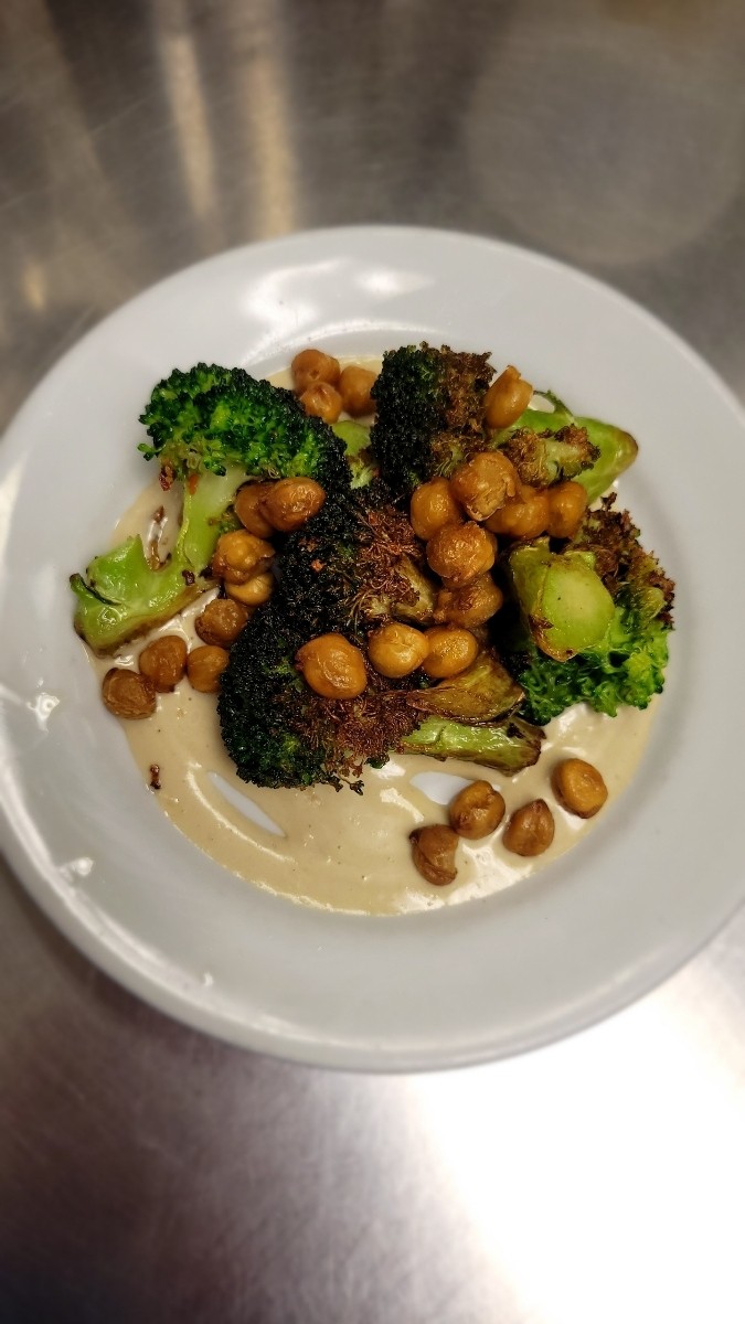 Lemon & Garlic Roasted Broccoli