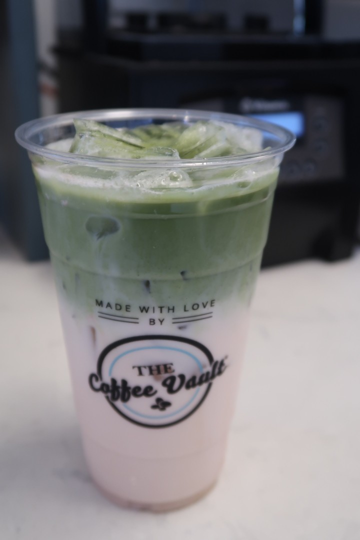 Iced GREEN Matcha Latte