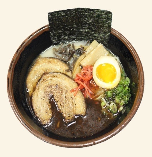 Tonkotsu Black (thin noodle)
