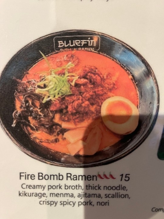 Fire Bomb Ramen