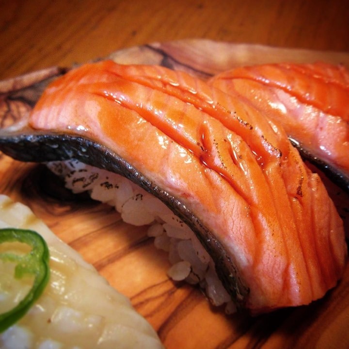 Seared Salmon Belly