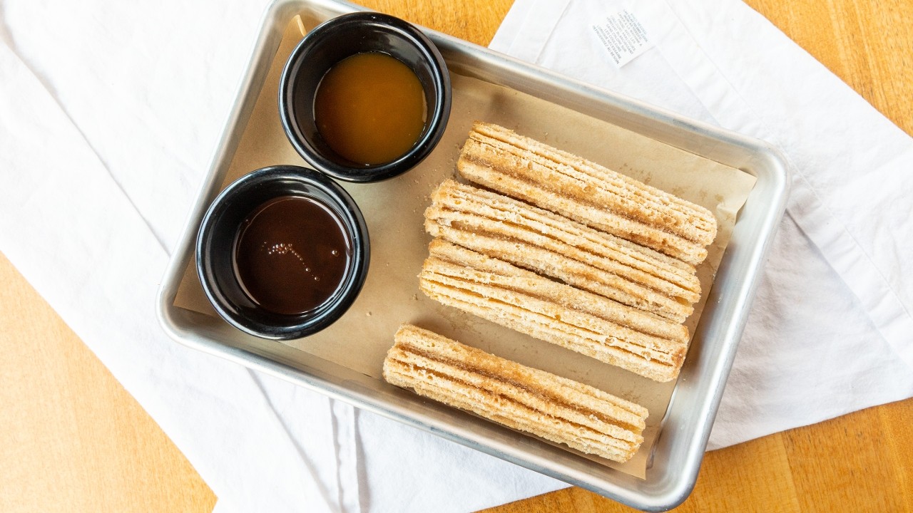 Mexican Churros, Chocolate & Caramel