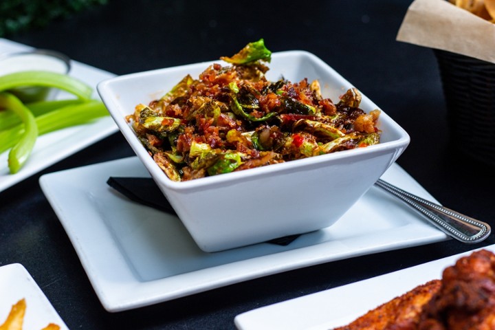 Crispy Sweet Chili Brussels Sprouts