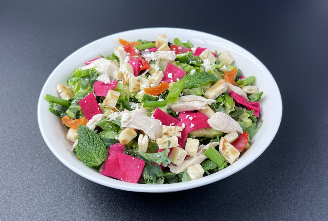 Mediterranean Crunch Salad Bowl