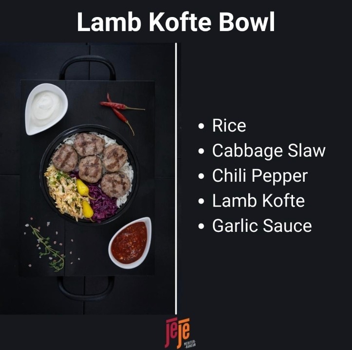 Lamb Kofte Bowl