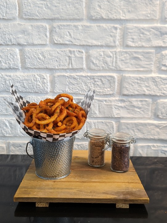 BBQ Flavored Curly Fries