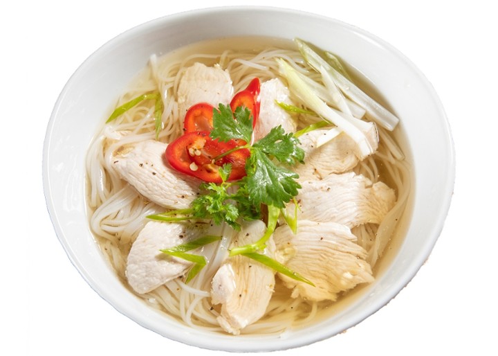 Phở Chicken breast (in beef broth)