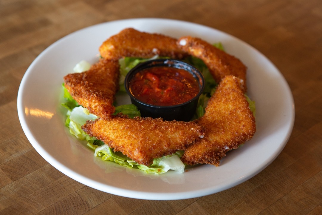 Homemade Fried Mozzarella (5 Pieces)