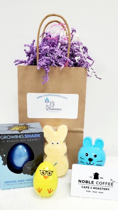 Lil Bloomers Boys' Easter Gift Set (Includes $5 Noble Coffee Gift Card)