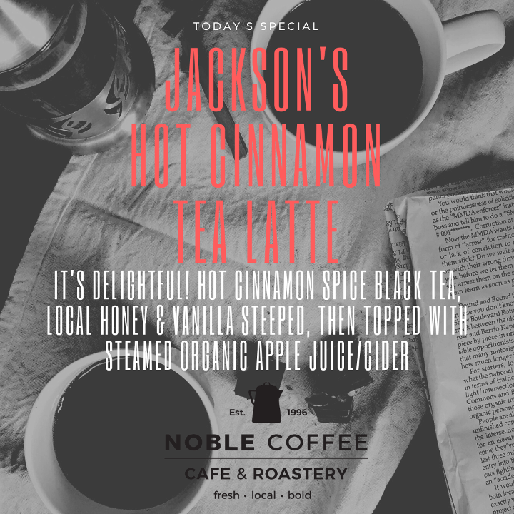 Jackson's Hot Cinnamon Tea Latte (Hot)