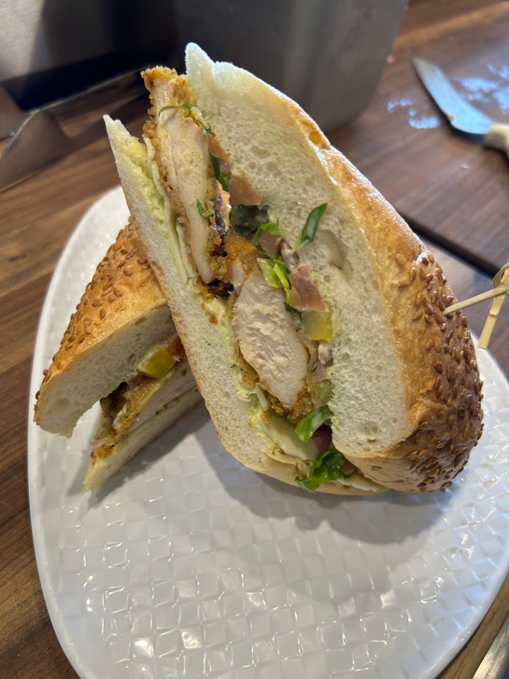 Breaded Chicken Cutlet Sandwich
