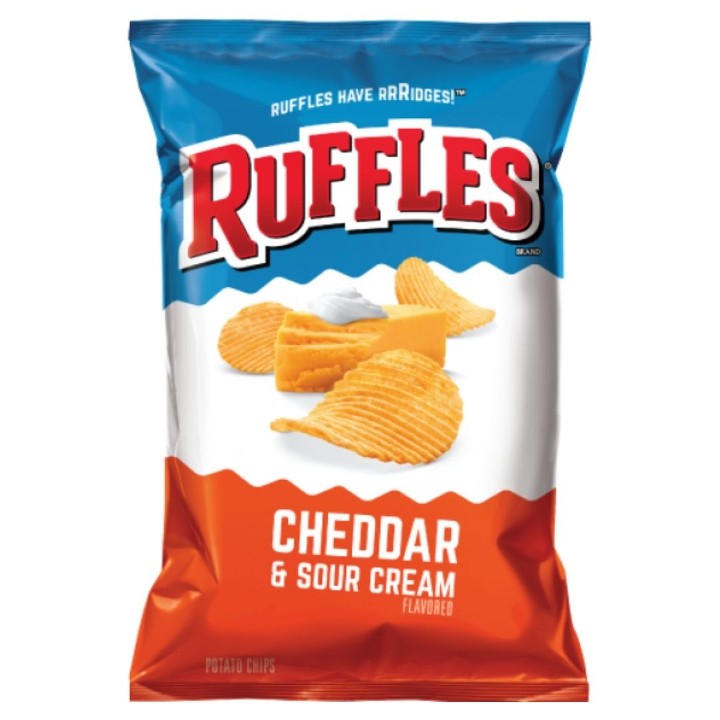 Lay's Ruffles Cheddar and Sour Cream