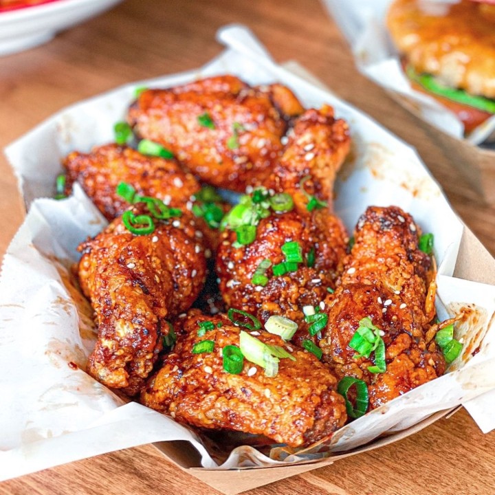 Sichuan Honey Wings (6pc) (Gluten-free)