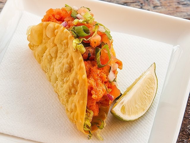 Spicy Tuna Taco