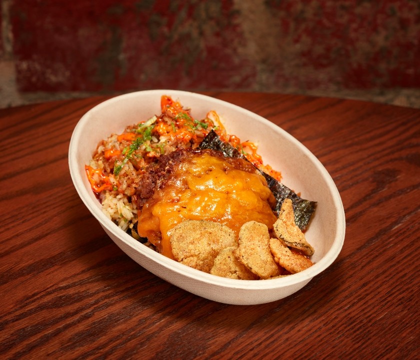 Cheeseburger Fried Rice