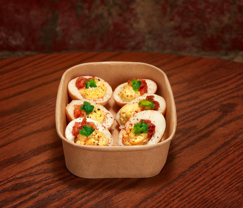 Deviled Tea Eggs