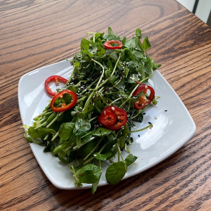 Ginger Pea Shoots