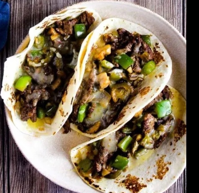 Beef Philly Tacos
