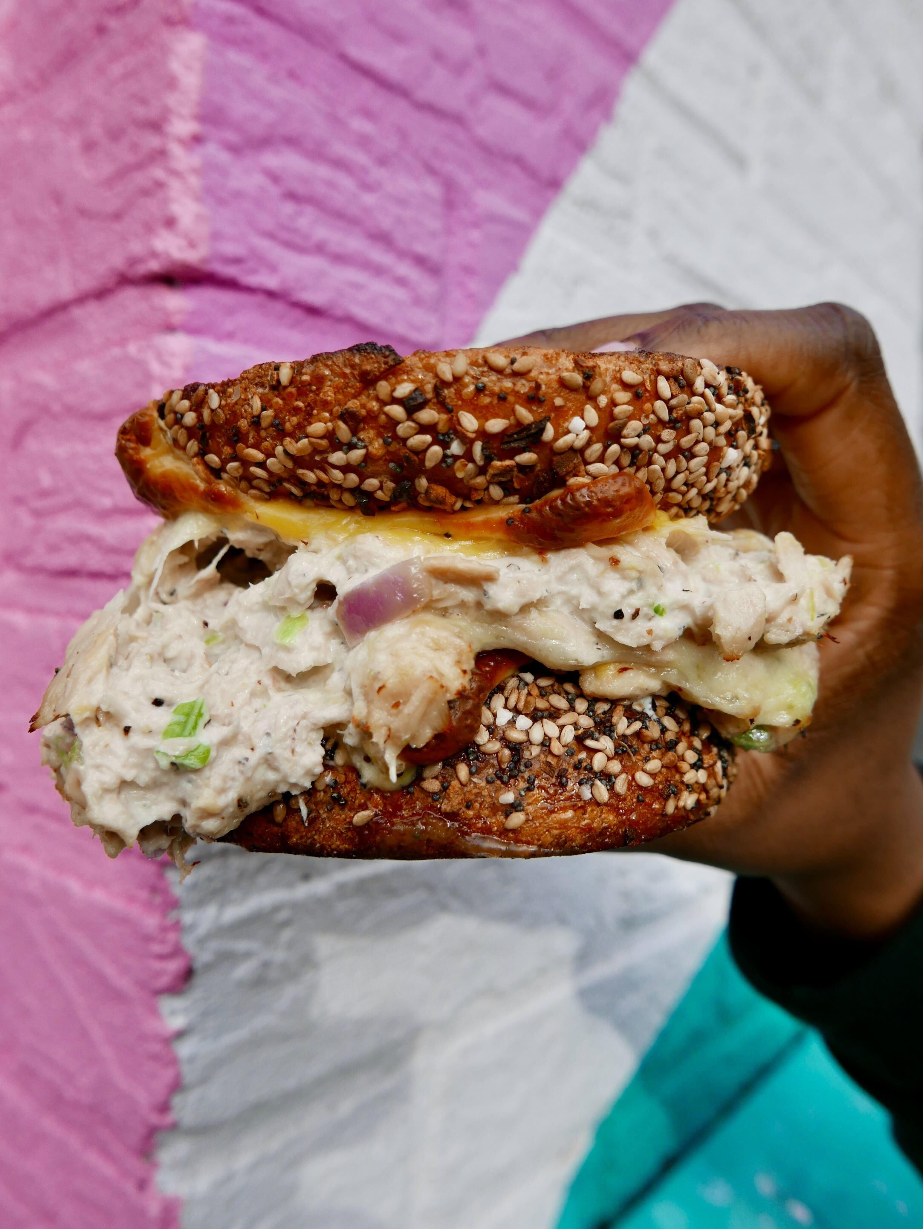 The Inside-out Tuna Melt